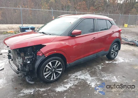 2018 Nissan Kicks Sv z USA, uszkodzony, nr VIN 3N1CP5CU0JL525071